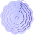 5x Silicone Lids Microwave Splatter Cover, Reusable Leakproof Sealing