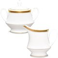 Noritake Charlotta Gold Sugar and Creamer Set