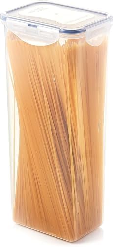 Lock & Lock Airtight Rectangular Tall Food Storage Container, Pasta