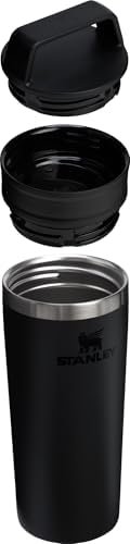 STANLEY Cafe-To-Go Travel Mug, 16 oz, Black 2.0