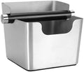 DIBTSA Knock Box Espresso, Stainless Steel Knock Box for Coffee