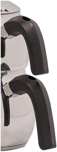 Karaca Belinay Teapot Set, 18/10 Stainless Steel