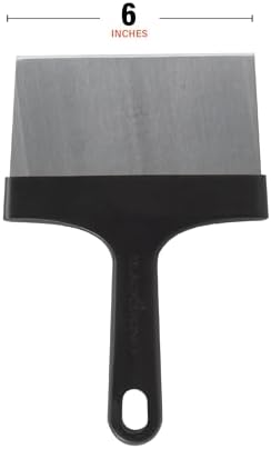Blackstone® Heavy-Duty Griddle Scraper, 6 inch, Stainless Steel