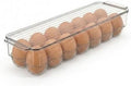 American Dream Egg Holder for Refrigerator, 14 Eggs, Clear
