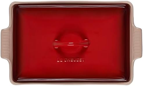 Le Creuset Stoneware Covered Rectangular Casserole, 12 x 9 Inch