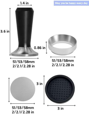 Espresso Tamper 51/53/58mm Magnetic WDT Tool 2 in 1 Accessories