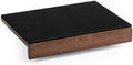 Espresso Tamping Mat - Premium Walnut with Silicone Pad, 9.21 x 7.24"