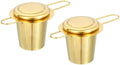 uxcell 2 Pcs Tea Infuser Filter, Fine Mesh Loose Tea Steeper