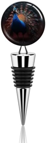 Animal Feathers Wine Stopper Vacuum Alloy Wine Bottle Stopper Reusable