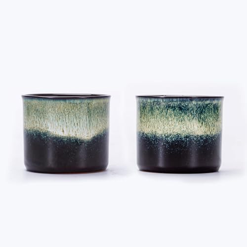 Espresso Cups Set of 2, Ceramic Espresso Cups, Expresso Shots Cups