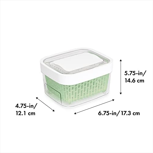 OXO Good Grips GreenSaver Produce Keeper - Large,White and OXO, Good