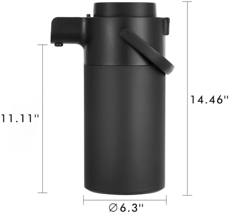 Tiken Airpot Coffee Dispenser with Pump - Coffee Carafes for Keeping
