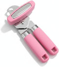 Pink Can Opener & Bottler Openers, Heavy Duty Manual Can Openers