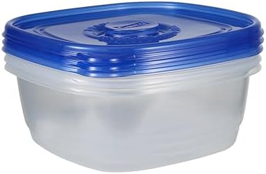 Glad GladWare XL Square Food Storage Containers, 104 Oz, 3 Count