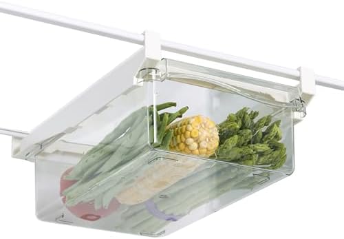 AMONIDA Refrigerator Storage Container Fridge Drawer Organizer Food