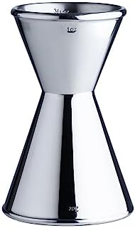 Heavy Duty Bar Jigger, Stainless Steel Cocktail Measuring Jigger With
