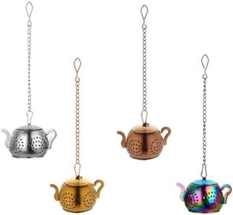 Loose Leaf Tea Infuser Ball Set of 4, Stainless Steel Tea Strainer