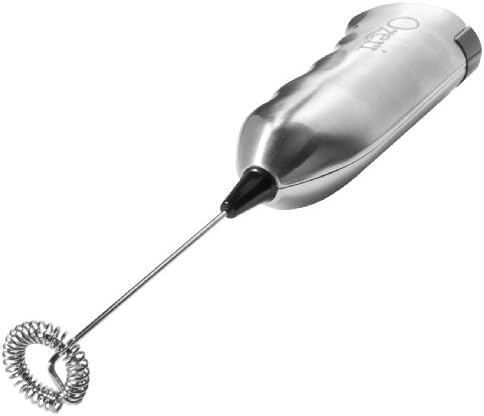 Ozeri Deluxe Milk Frother and 12 oz Frothing Pitcher in Stainless