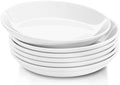 6 Pieces 7 Inch Ceramic Dessert Plates, Round