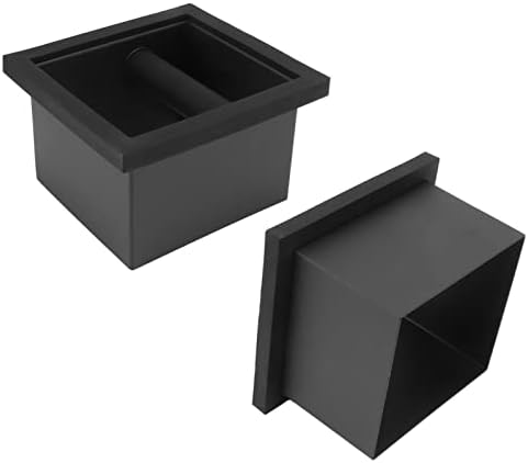Yosoo Health Gear Espresso Coffee Knock Box, Bottomless Embedded