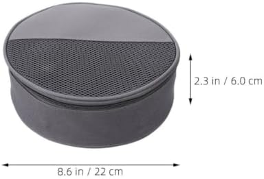 GALPADA 2pcs Outdoor Tableware Storage Bag, Oxford Cloth Cylindrical