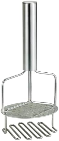 HIC Kitchen Dual-Action Potato Masher And Ricer, 18/8 Stainless Steel