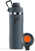 Gatorade 'Overtime' 32oz Stainless Steel Water Bottle, Twist Cap, Grey