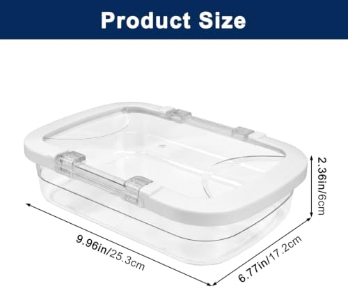 3 Pack Deli Meat Container for Fridge, Stackable Refrigerator