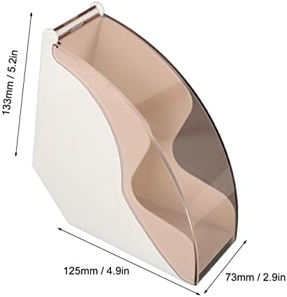 Coffee Filter Holder, Coffee Filter Box with Dustproof Cover, Coffee