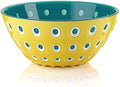 Guzzini - Le Murrine, Bowl M - 279420225, Yellow/White/Aquamarine