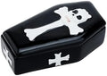 Halloween Butter Dish - Coffin Design, Ceramic, Perfect for Spooky