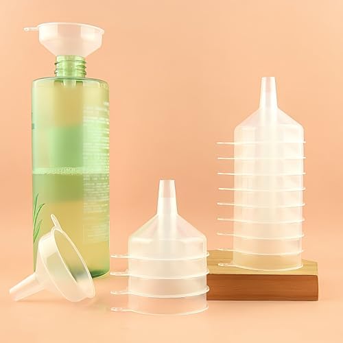 Small Funnel for Water Bottles, Protein Powder, Pack of 4