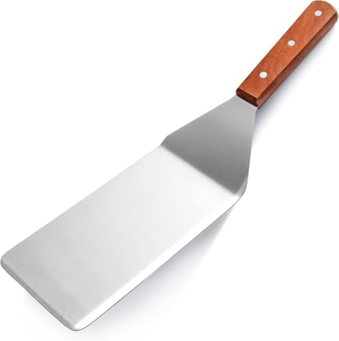 New Star Foodservice 16 Inch Grill Turner, Stainless Steel Spatula