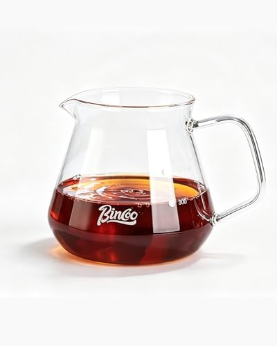 Bincoo Glass Pour Over Coffee Set, 500ML