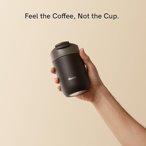 OutIn Travel Tumbler, Leakproof Insulated Coffee Tumbler, 12oz