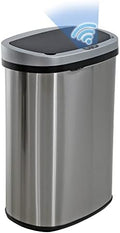 BestOffice 13 Gallon Stainless Steel Trash Can