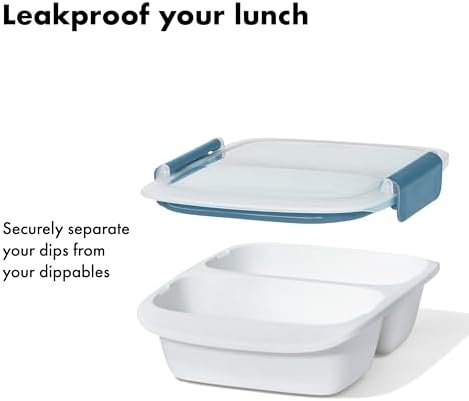 OXO Good Grips Prep & Go 2 Cup Divided Food Storage Container - Ocean