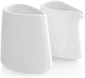 Tea Forte 2 Piece Sugar & Creamer Serving Set, White