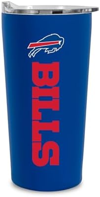 Rico Industries NFL Football Soft Touch, Easy Grip Tumbler