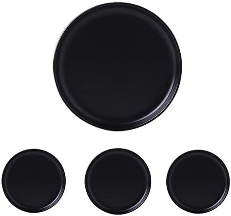 Matte Ceramic Appetizer Plates 6 Inch,Small Mini Dessert Plates Set of
