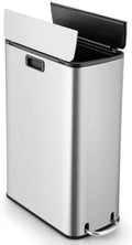 Goplus 12 Gallon Stainless Steel Kitchen Trash Can