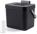 Countertop Compost Bin, 1.8 Gal, Black