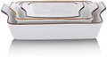 KOOV Ceramic Baking Dish Set, 9 x 13 Inches, 3-Piece