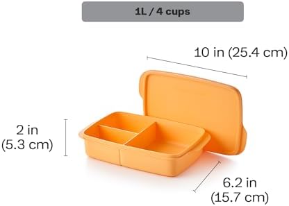 Tupperware Lunch-It Portion & Go Lunch Box Food Storage Container in
