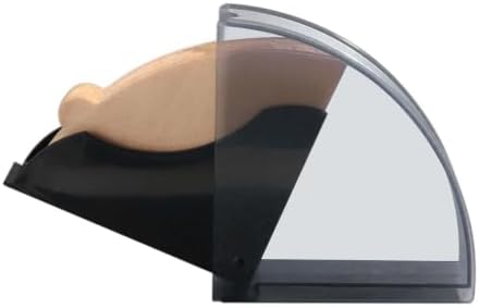 Coffee Filter Holder Storage Paper Dispenser Fan Shape Cover