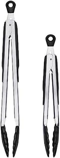 OXO Good Grips 2-Piece Nylon-Head Tongs