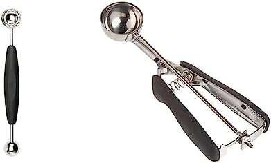 OXO Good Grips Melon Baller Silver & Good Grips Medium Cookie Scoop
