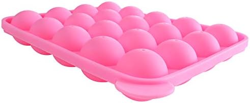 WARMBUY 20 Cavity Silicone Cake Pop Mold Lollipop Baking Tray with