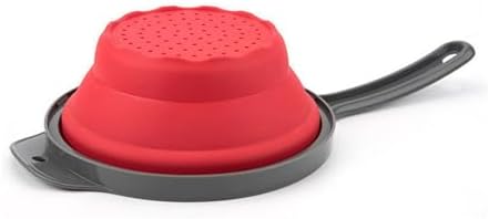Drainage Basket Kitchen Foldable Pasta Strainers Collapsible Colanders