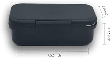 Stainless Steel Small Bento Box with Utensils